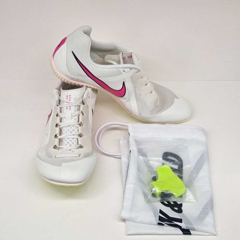 Nike Zoom Rival Multi Men's Track Shoes Spikes White, Size 13, DC8749-101